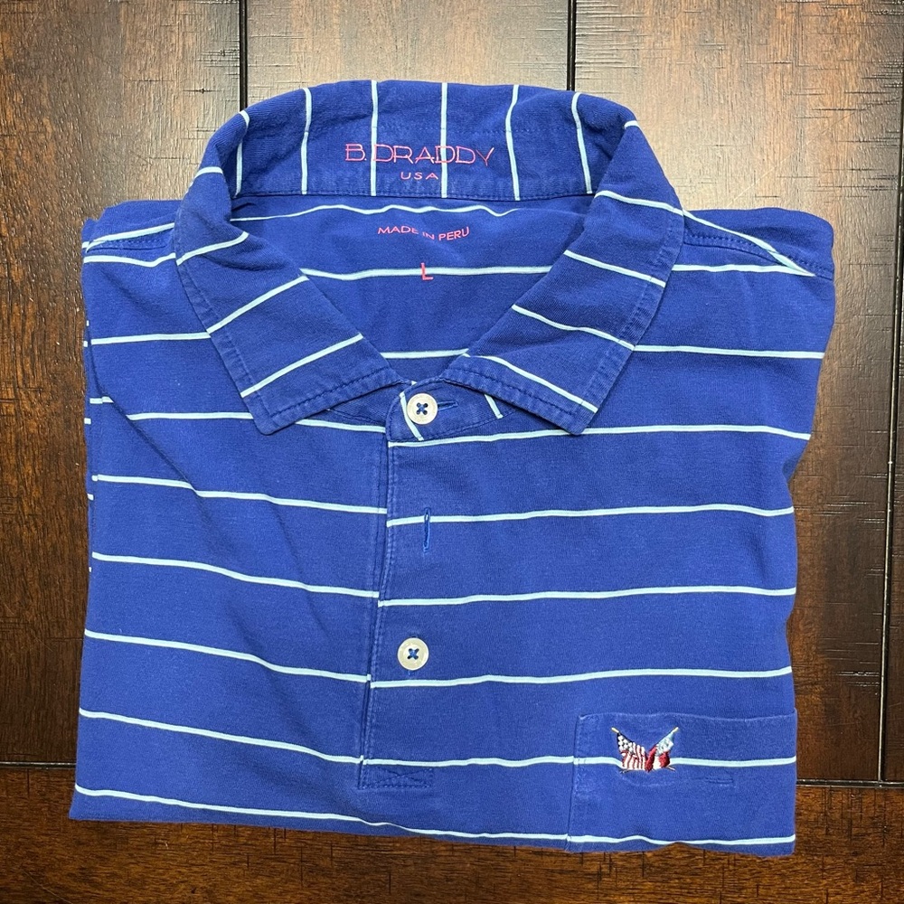 B Draddy Cotton Secession Golf Club Polo